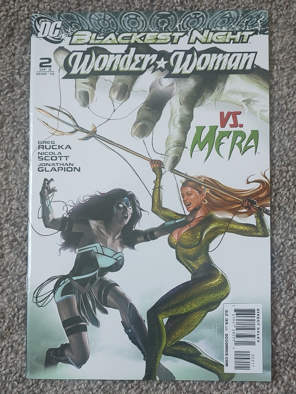 FREE With Purchase - DC Comics Wonder Woman #2 March 2010